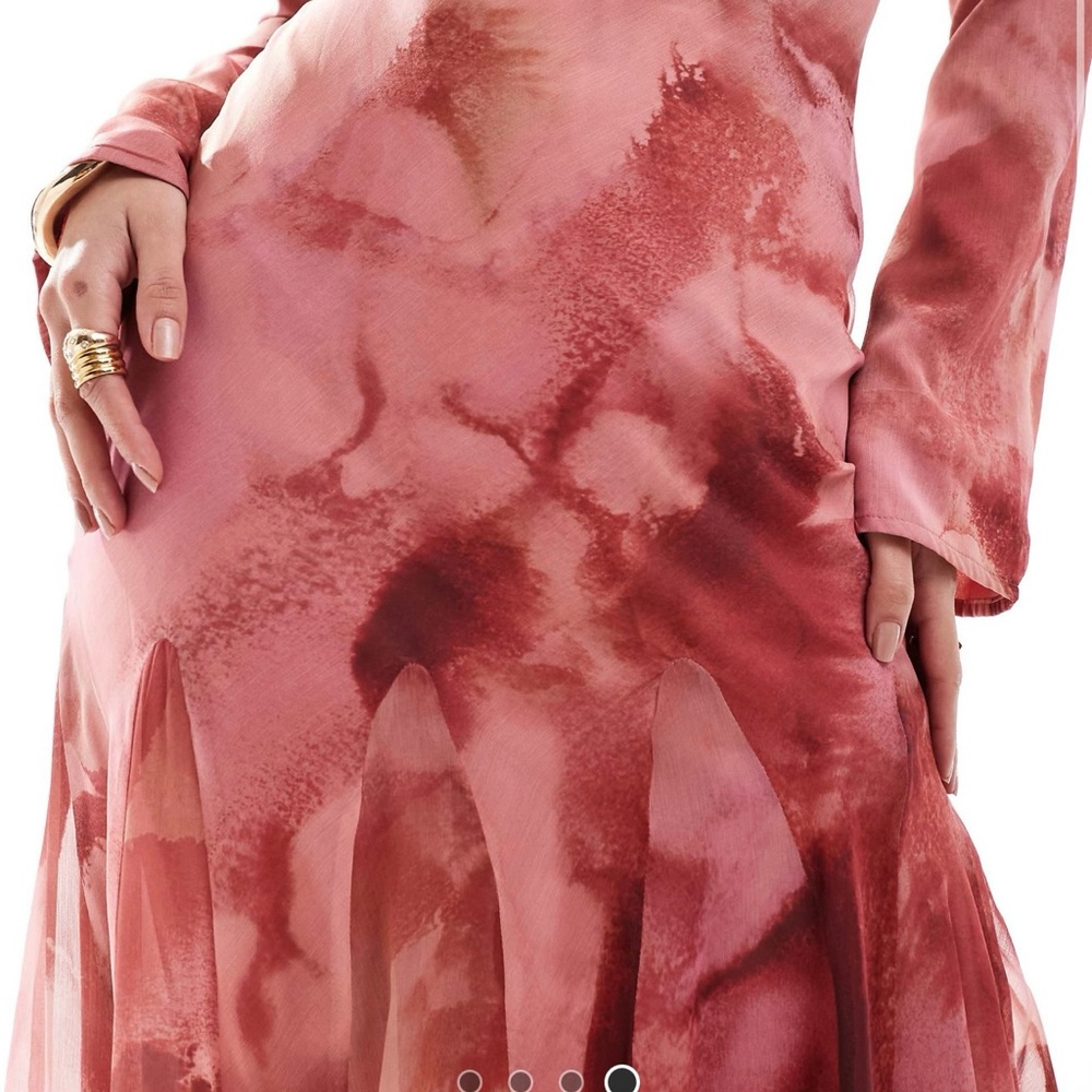 ASOS Pink Maxi Dress